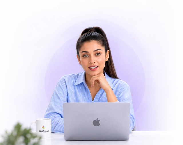 Neha - PixelSquad AI Receptionist & Admissions Counsellor