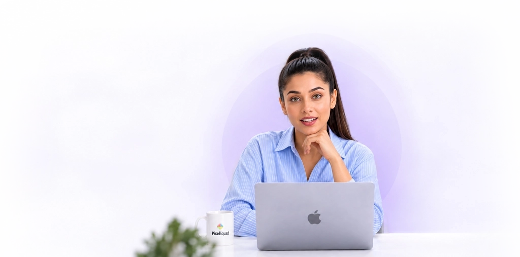 Neha - PixelSquad AI Receptionist & Admissions Counsellor
